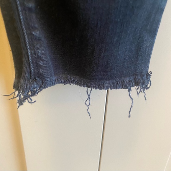 Hudson Jeans -Women's Black Skinny Jeans-Frayed Cuff-Size 28 - Picture 5 of 9